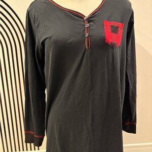 Black and Red Woman’s Pyjama
